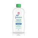 Johnson's Baby Oil With Aloe Vera & Vitamin E For Dry Skin, 20 oz.