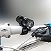 ugoe TB11 Bike Light USB Rechargeable, 500 Lumens, Compatible with All Bicycles, Black
