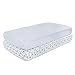 TILLYOU 2 Pack Fitted Crib Sheet Set - 100% Natural Cotton Toddler Bed Mattress Sheets,Standard 28”x 52”, Sea World&Ocean Fish