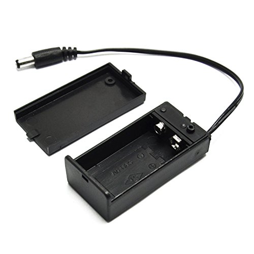 Gikfun 9v Battery Holder with ON/OFF Switch for Arduino (Pack of 2PCS) EK2107x2