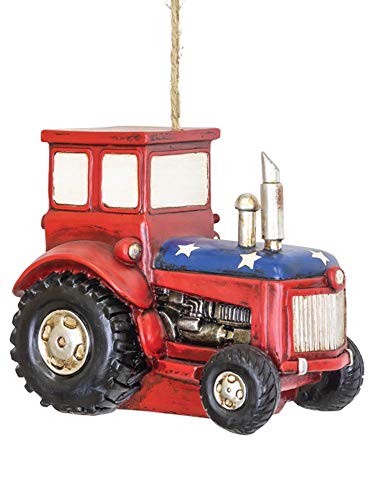The Bridge Collection Americana Farm Tractor Birdhouse