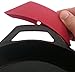 Assist Silicone Hot Handle Holder, Potholder (Red) for Cast Iron Skillets, Pans, Frying Pans & Griddles, Metal and Aluminum Cookware Handles - Sleeve Grip, Handle Cover