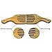 Wide Tooth Comb for Curly Hair Natural Green Sandal Wood Hair Pick - FUNLAVIE
