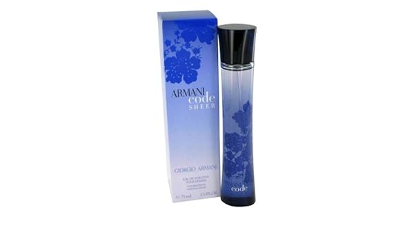 armani code sheer