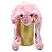 TOPTIE Animal Design Winter Thermal Hat with Ears, Alpaca, Squirrel Beanies Ear Flaps-Alpaca