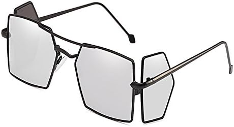 Meyison Classic Retro Square Flip Up Sunglasses with Side Shields