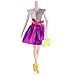 25pcs Barbie Doll Accessories=5pcs Handmade Wedding Dress+10 Pairs Shoes+10pcs Handbag Shoulderbag