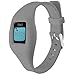 Fitbit Zip Buckle Bracelet - Adjustable Wristband and Wristwatch Style - Fitbit Zip Silicone Replacement Secure Band with Chrome Watch Clasp and Fastener Buckle - Fix the Tracker Fall Off Problem