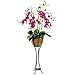Achla Designs VPS-04 Verandah Wrought Iron Displaying Pots, Metal Plant Stand, Graphitethumb 1