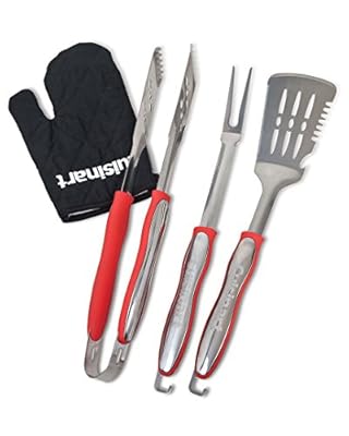 Cuisinart 3-Piece Grilling Tool Set with Grill Glove