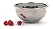 RSVP International Endurance Kitchen Collection Colander Strainer, Berry, Pierced Stainless Steel