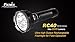 2016 Edition FENIX RC40 6000 Lumen Rechargeable Cree XM-L2 U2 LED Flashlight/ Searchlight, Car / Home charger, Fenix ARB-L3 7800mAh battery with EdisonBright battery sampler bundle
