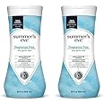 Summer's Eve Fragrance Free Gentle Daily All Over Feminine Body Wash, Removes Odor, Feminine Wash pH Balanced, 15 fl oz (Pack of 2)