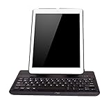 iPad Air 2 & 1 Bluetooth Keyboard Case, Aerb Premium Series PU Leather Case Cover W Removable Wireless Keyboard for iPad Air 1st and 2nd-Best iPad Companion-Black