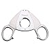 Fayerxl Cigar Cutter Stainless Steel Super Sharp Double Blade Guillotine Scissors for Most Size of Cigars