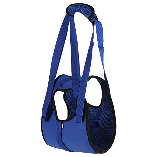 Minnya Dog Sling Assist Belt Breathable Dog Walking Lifting Carry Lift Support Harness Dog Mobility Recovery Sling for Hip Assist Stability Injured Disabled Arthritis Joint Pain Elderly(L)