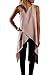 Relipop Women Chiffon Sleeveless Casual Fashion Asymmetric Dress