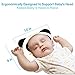 Newborn Baby Head Shaping Pillow, Prevents & Corrects Flat Head Syndrome | Supports Healthy Neck and Spine Development | Breathable Memory Foam Pillow with a Washable Panda Pillowcase