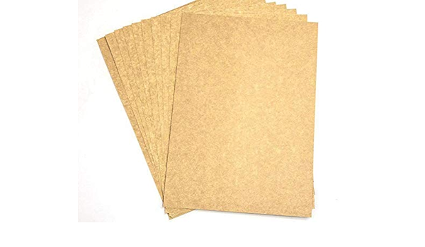 Diy Para El Diseno Individual I Embalajes Papel Manualidades En Blanco Sin Motivo Y Ecologico I Dv 815 Juego De 50 Hojas Papel Kraft I Reverso Blanco I Din De 290 G M Papel