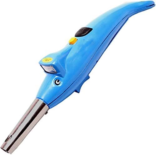 Nuestra Dolphin Electronic Gas Lighter with Led Torch-Unbreakable Long Life