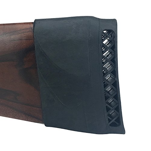 TOURBON Shotgun Stock Extender Slip on Recoil Reducing Pad- Black (Best Recoil Reducing Shotgun Stock)