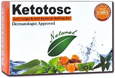 Ketotosc Anti Fungal And Anti Bacterial Bathing Bar, 75 g (Pack of 2)