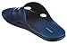 J. Fiallo Mens New Slide Beach Sandal Slippers in 3 Classy Colors (11, Navy/Navy)