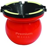 Glow in the Dark Premium Multi Function Portable Spittoon Cigarette Cigar Ashtray - Orange