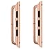HSEE Stainless Steel Adapter for Apple Watch Band 38mm Connector, Apple Watch Buckle, Apple Watch Clasp（Rose Gold）