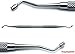 Dental Amalgam Filling Smooth Plugger 720-1, 721-2, 722-3, 723-4 Double Ended 1.2mm/1.5mm, 1.9mm/2.2mm, 2.4mm/2.7mm, 2.8mm/3.1mm Restorative 4 Pieces Instruments