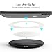 Fast Wireless Charger Station, Tiamat Wireless Charging Pad, Ultra Slim Charge, 7.5W for iPhone X, iPhone 8/ 8 Plus,10W for Samsung Galaxy S8/S8 Plus,S7/S7 Edge,Note 8 - Black