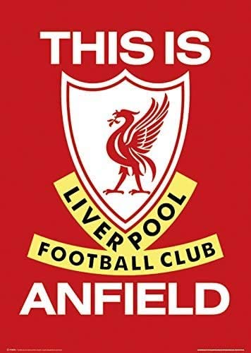 Liverpool FC This is Anfield Flag Poster 11 x 17 Inches 28 x 43 cm