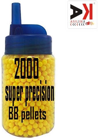 AK ANOLIHK® 6 mm BB Bullets - Multi Color (2000 Bullets)