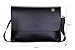 VIDENG POLO Newest Mens Genuine Leather RFID Blocking Secure Briefcase Shoulder Messenger Bags (C2-black)