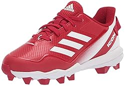 adidas Boy's Icon 7 MD Baseball Shoe, Team Power