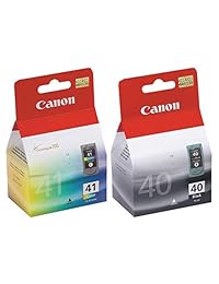 Canon PG-40 y CL-41 cartucho de tinta Set Nuevo