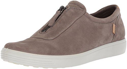 ECCO Women's Women's Soft 7 Zip Sneaker Warm Grey 39 Medium EU (8-8.5 US)