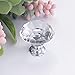 KES Cabinet Knobs 25 Pack Crystal Glass Dresser Drawer Knobs Diamond Shape Hand Pull for Home Kitchen Bathroom Cupboard, HCK700-P25