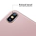 Sahiyeah DGM5134 iPhone X Case, Soft Liquid Silicone Protective Cover Smooth Shockproof Drop Proof Shell for iPhone X/10 5.8in,Pink