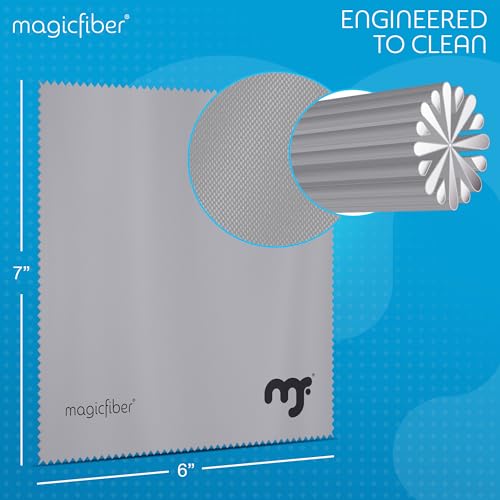 MagicFiber Microfiber Cleaning Cloth, 6 Pack Premium Cloth for