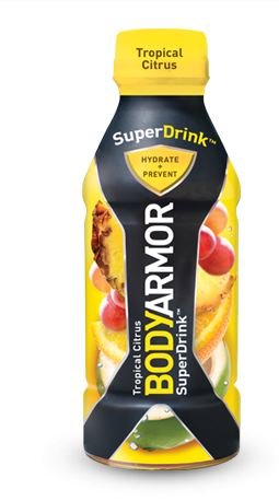 BodyArmor SuperDrink, Tropical Citrus, 16-Ounce Bottles (Pack of 6)