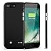 iPhone 7 Plus Battery Case，Little-P Ultra Slim Portable Charger 4880mAh Rechargeable Extended Battery Case Charging Case for iPhone 7 Plus (5.5inch) Battery Power Case (Black)
