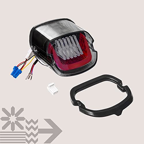 LED Brake Tail Light for Harley Davidson [F1Style Flashing Blinker