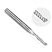 HQMaster 10 Pack End Mill Milling Cutter Router Bits CNC Bits Flute Cutting Engraving Bits Tungsten Steel