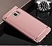 Coohole 2017 New Fashion Thin Electroplate Hard Case Cover for Samsung Galaxy Note 5 (Rose Gold)