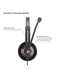 Sennheiser Cultura Serie Auriculares de Banda Ancha (sc60-usb-ml)