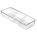 iDesign Rain BPA-Free Plastic Divided Drawer Organizer Tray - 13