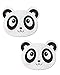 Pastease Glitter Panda Rave Pasties (Set of 2 Pasties)