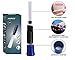 KKPOT Universal Vacuum Dusty Brush,Duster Cleaning Attachment Tools with Soft Tube, Vac Hose Accessories Dirt Remove Parts, Whte