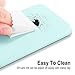 TORRAS [Love Series iPhone 6S Case/iPhone 6 Case, Liquid Silicone Rubber Shockproof Case with Soft Microfiber Cloth Cushion Compatible with iPhone 6 / 6S, Mint
